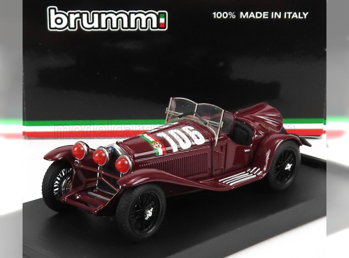 ALFA ROMEO 2300 SPIDER №106 WINNER MILLE MIGLIA (1932) B.BORZACCHINI - A.BIGNAMI, BORDEAUX