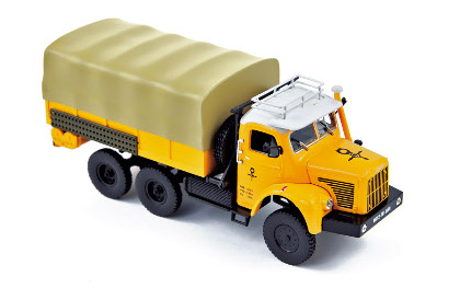 BERLIET GBC 8 6x6 Gazelle (1959), yellow
