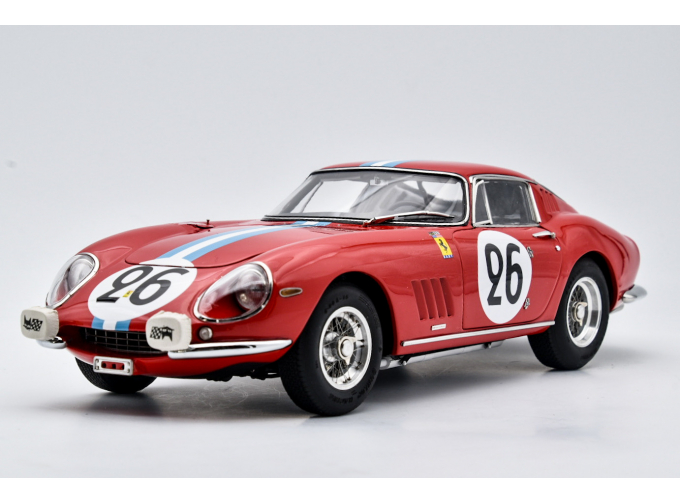FERRARI 275 GTB/C 24H France #26 Biscaldi/Bourbon-Parme (1966)