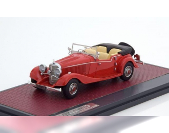 MERCEDES-BENZ 500K Tourer Mayfair #123689 (открытый) 1934 Red