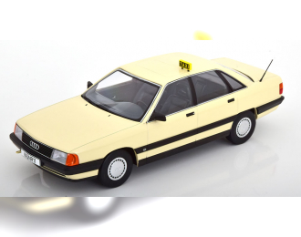 AUDI 100 C3 Taxi (1989), beige