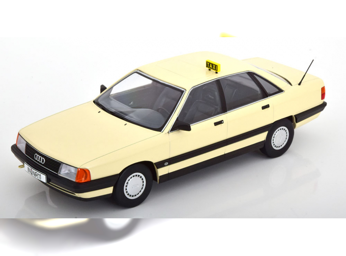 AUDI 100 C3 Taxi (1989), beige