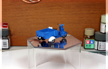 Вятка МГ-150 грузовой мотороллер (синий)