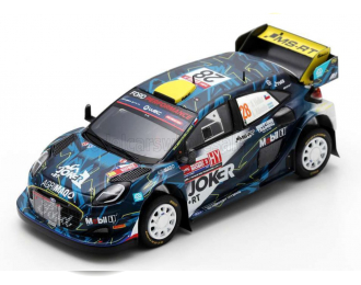 FORD Puma Rally1 Team Ford World Rally M-sport №28 Rally Chile (2023) Alberto Heller - Luis Ernesto Allende, Blue Yellow Red