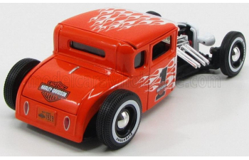 FORD Model A Custom Harley-davidson №1 (1929), Orange White