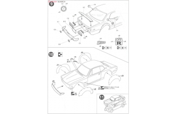 Сборная модель Nissan Skyline 2000 GT-R (KPGC10) Full-Works