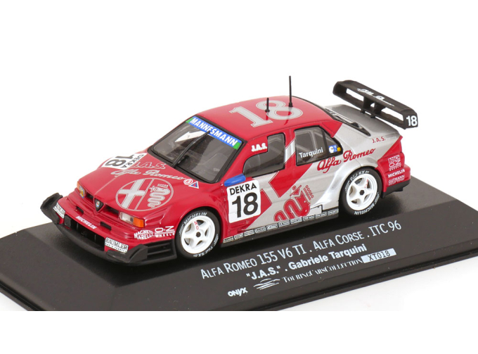 ALFA ROMEO 155 V6 TI No 18 ITC, Tarquini (1996)