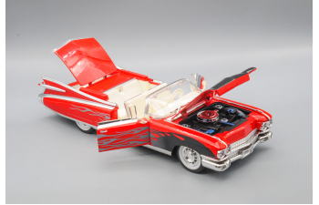 CADILLAC Eldorado 59 красный, пламя, 24 см.