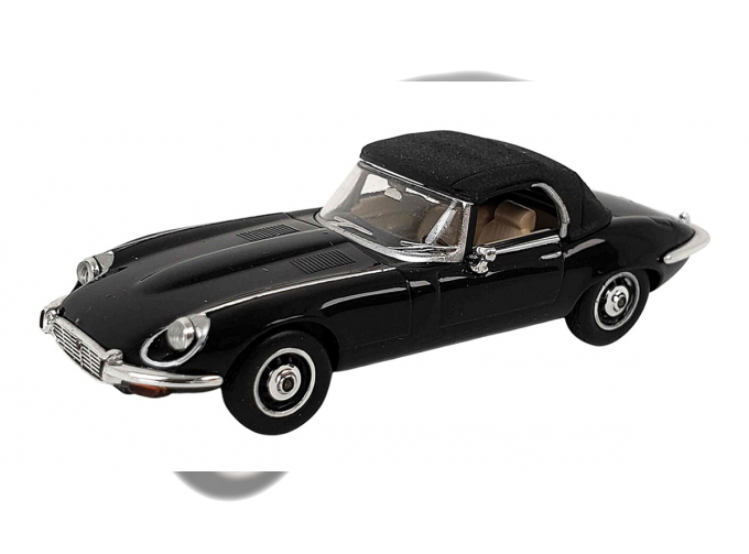 JAGUAR E-Type Cabrio Closed (1961), black