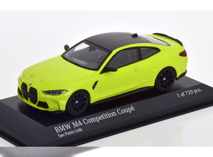 BMW M4 Competition Coupe (2020), light green