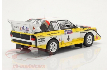 AUDI Sport Quattro S1 #4 "HB Audi Team" Rohrl/Geistdoerfer Lombard RAC Rally 1985