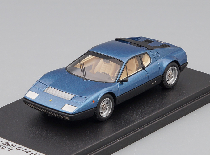 FERRARI 365 GT4 BB, dark met. blue / flat black