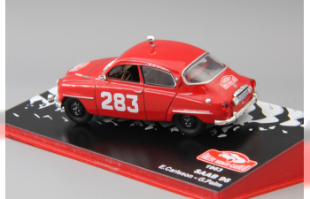 SAAB 96 E.Carlsson - G.Palm #283 (1963) из серии Rallye Monte-Carlo