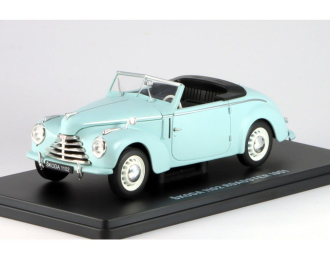Škoda 1102 Roadster 1951, light blue
