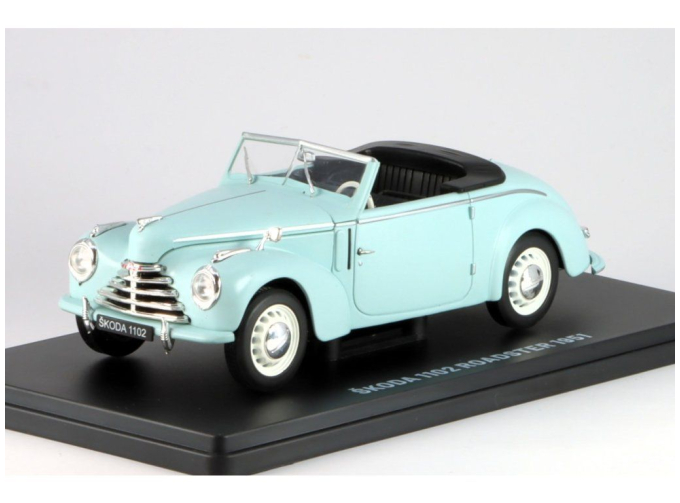 Škoda 1102 Roadster 1951, light blue
