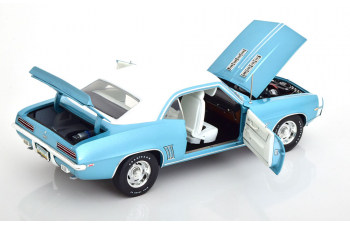 CHEVROLET Camaro RS 350 (1969), turquoise white