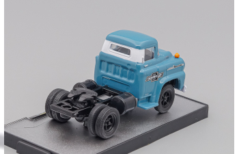 Chevrolet LCF Spartan 60 Truck Blue with White Stripe 1958