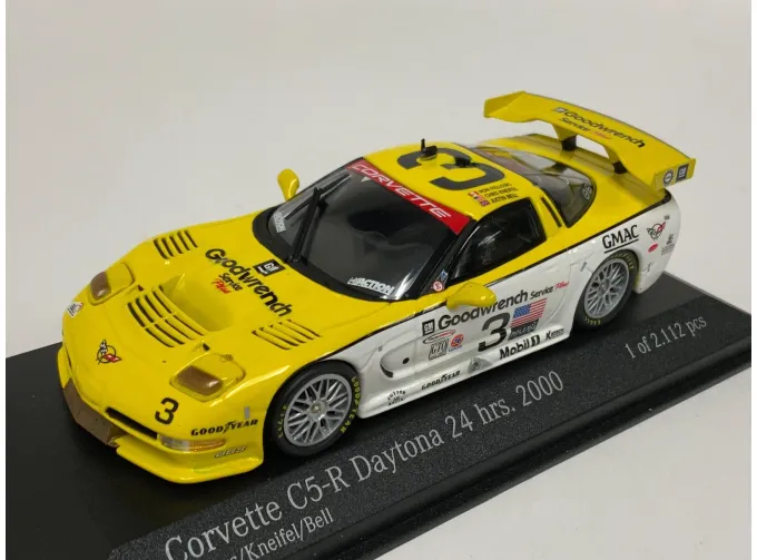 CHEVROLET Corvette C5-R No.3, Daytona, Fellows / Kneifel / Bell (2000)
