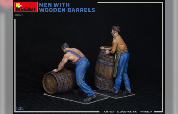 Сборная модель FIGURES Men With Wooden Barrels