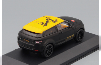 RANGE ROVER Evoque "Year of the Horse" Nurnberg Toy Fair 2014, black matte / yelllow