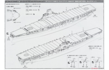 Сборная модель Series IJN Aircraft Carrier Shinano Special Edition w/Photo-Etched Parts