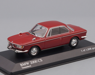 BMW 2000 CS Coupe Type 121 (1967), dark red