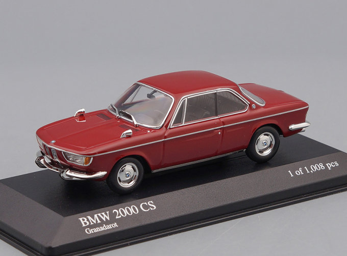 BMW 2000 CS Coupe Type 121 (1967), dark red