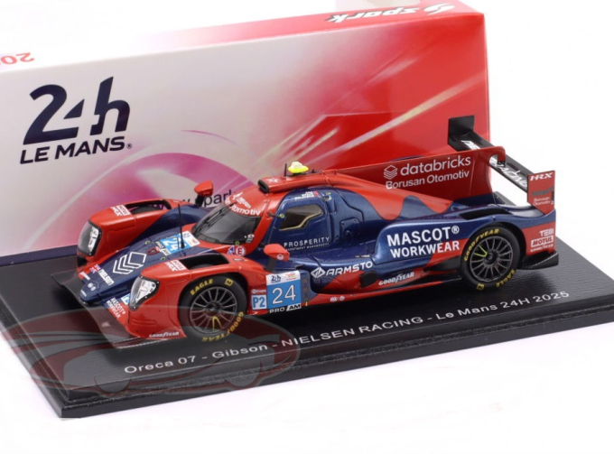 ORECA 07 #24 24h LeMans Nielsen Racing Naveen Rao, Cem Bölükbasi, Colin Braun (2025)