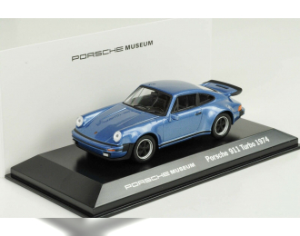 Porsche 911 930 Turbo 3.0 geminiblau 1974 Museum