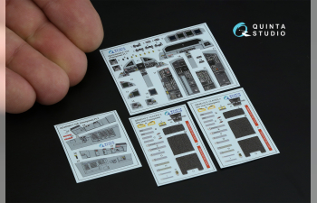3D Декаль интерьера кабины F-15E Strike Eagle (Hasegawa)