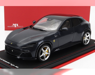 FERRARI Purosangue SUV (2022) - Con Vetrina - With Showcase, Blu Roma - Blue Met