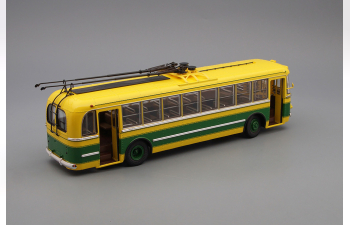 ТБУ-1 троллейбус (1955), желто-зеленый