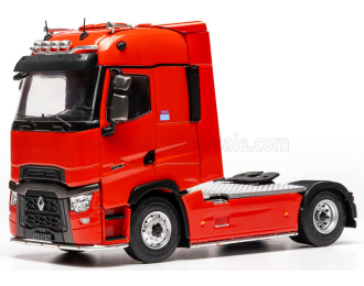 RENAULT T480 high roof tractor truck 2-assi (2014), red
