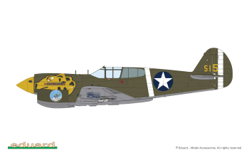 Сборная модель P-40E Warhawk ProfiPack edition