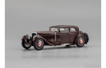 BENTLEY Speed Six Corsica Coupe (1930), dark red