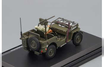 JEEP Willys 1/4 Ton Military Vehicle with 1 soldier