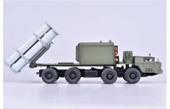 Russian “Bal-E” Mobile Coastal Defense Missile Launcher with KH-35 Anti-Ship Cruise Missiles Минский Chassis early type