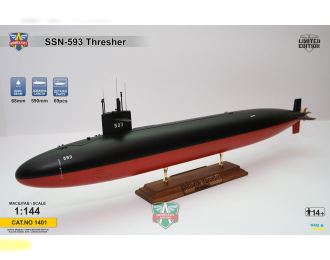 Сборная модель USS Thresher SSN 593 Submarine