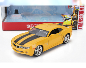 CHEVROLET Camaro Coupe (2006) - Bumblebee Transformers V L'ultimo Cavaliere - With Metal Coin, Yellow Black