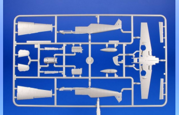 Сборная модель Messerschmitt Bf 109E-3 / Simple Set