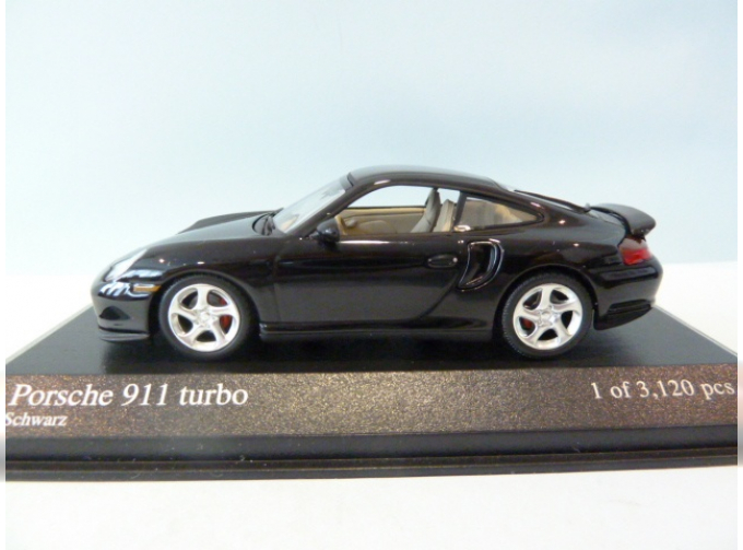 PORSCHE 911 turbo (1999), swartz