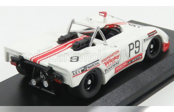 PORSCHE 908/02 Flunder №9 P 10th 1000km Nurburgring (1971) Wicky - Cabral, White