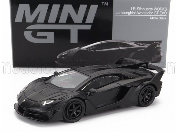 LAMBORGHINI Aventador Gt Evo Lb-works Silhouette Rhd (2019), Matt Black