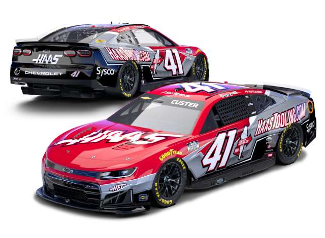 Chevrolet ZL1 #41 Cole Custer *41 Haas Tooling.com*, red/grey 2026