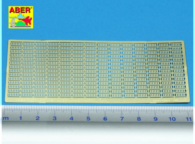 Parts to construct movabl tracks for Bt-5