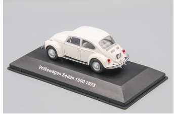VOLKSWAGEN Beetle Sedan 1500 (1973), white