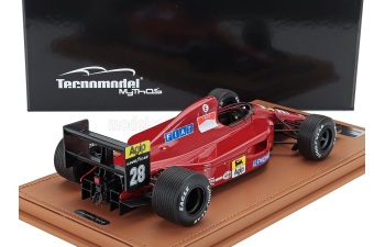 FERRARI F1 642 №28 British Gp With Rain Tires (1991) Jean Alesi, Red Black