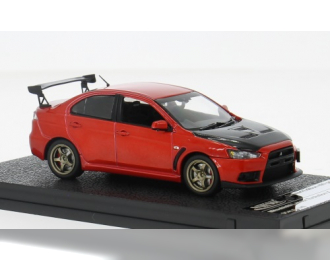 MITSUBISHI Lancer EVO X (2011), red metallic