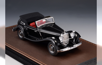 MERCEDES-BENZ 290A Cabriolet W18 Open (1936), black