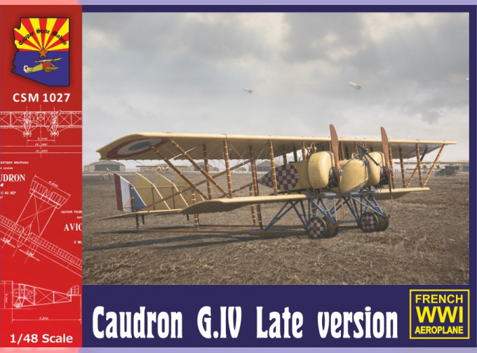 Сборная модель Caudron G.IV Late version